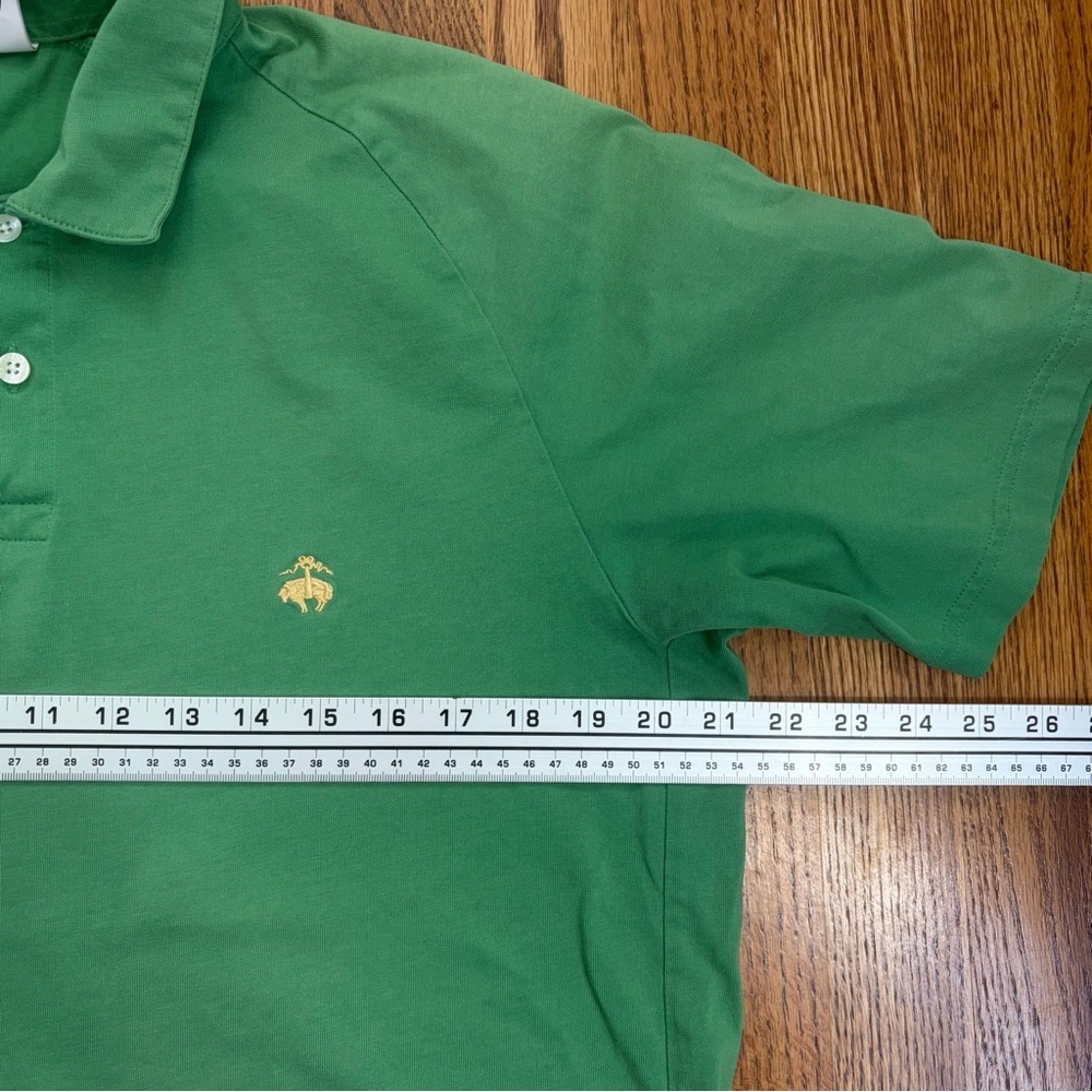 Brooks Brothers Green Short-Sleeve Polo - Picture 4 of 9